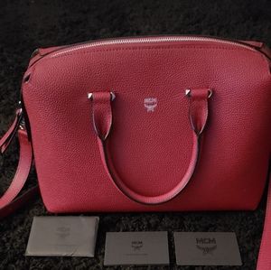 MCM Ella Boston satchel bag